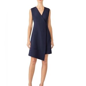 Of Mercer Navy Barrow Wrap Dress